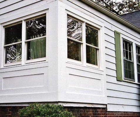 Sunroom remodel.