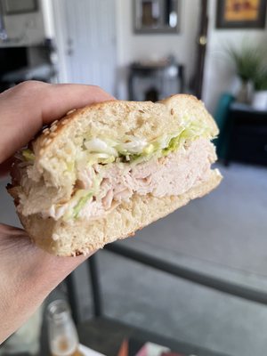 This is a $10 sandwich