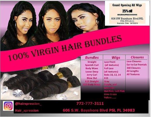 Hairxpressions custom wigs and beauty supply