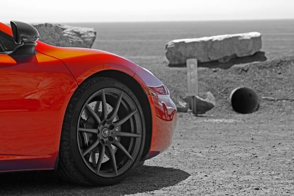 McLaren Mp4-12C shot off Pacific Coast Highway