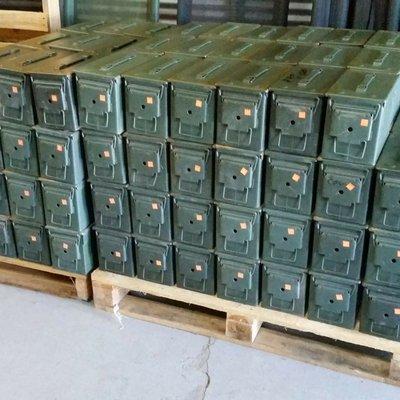 Ammo cans by the pallet