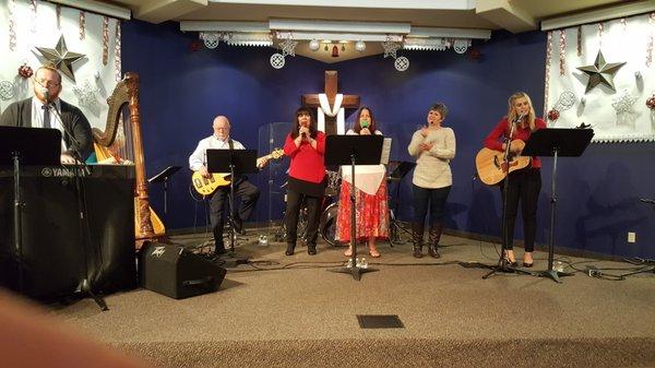 Valor's worship team