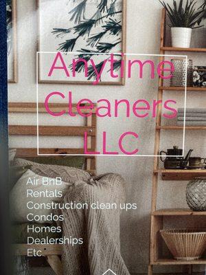 Anytime Cleaners LLC