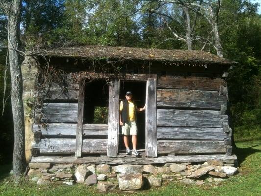 Cabin was built in 1910 and Cornett family lived in it until 1940.