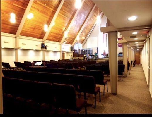 Sanctuary before the 2020 remodel