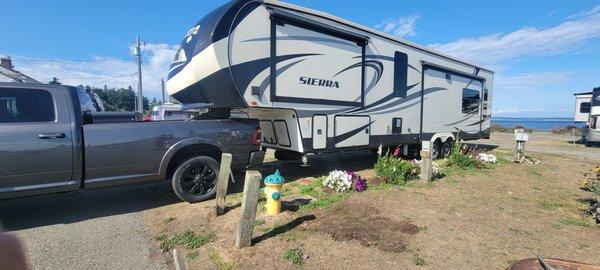 Pt Hudson State Park. Nice 5th wheel.