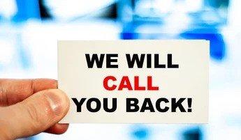 Even if we can't do your project, we WILL call you back and we WILL answer the phone!!!!