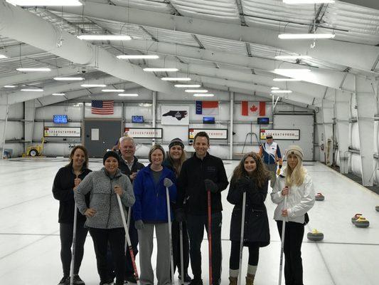 Porter Ophthalmology group owning the ice!