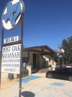 POST OAK SAVANNAH GROUNDWATER CONSERVATION DISTRICT