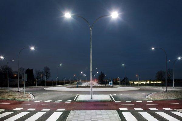 Commercial LED parking lot lights