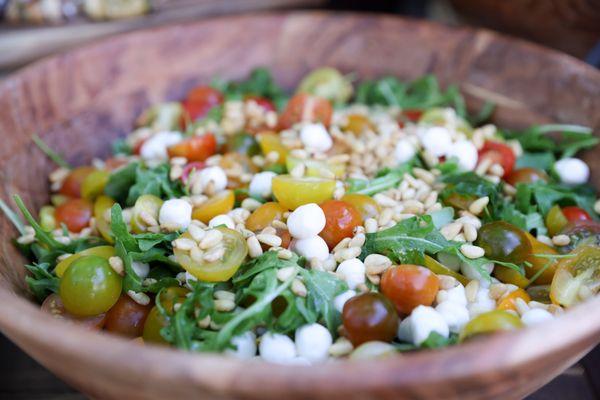 Heirloom Tomato Pine Nut Salad