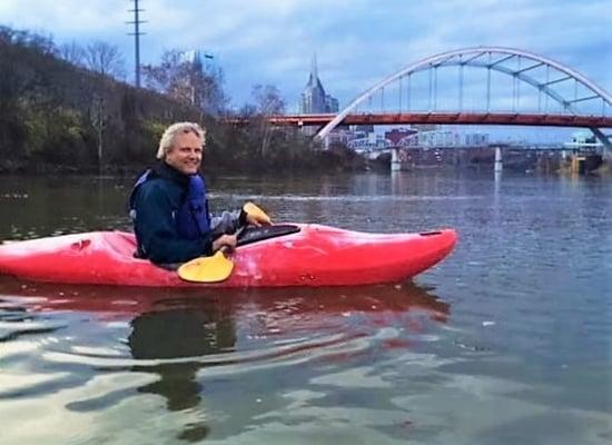 Kayaking the Cumberland! Try it, it's great!