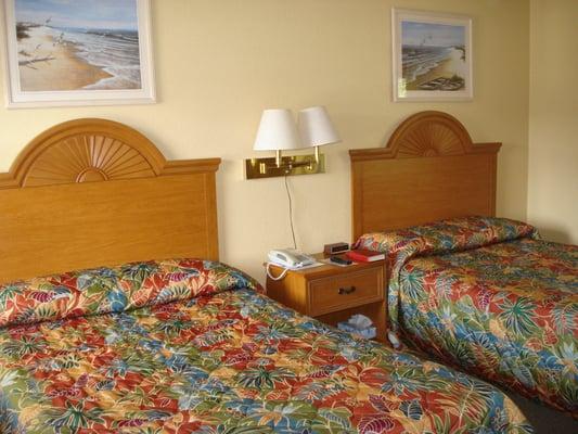 Inside view of one of our motel rooms.