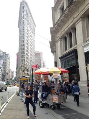 The Flatiron Building - a New York icon!