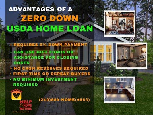 How to qualify for a Zero Down Payment USDA Home Loan.  Learn what to do to qualify.