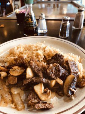 Hibachi Rib Eye Steak