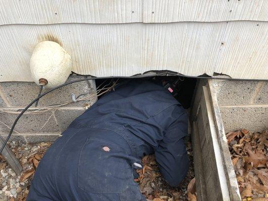 crawl space foundation inspections