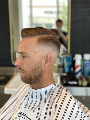 High skin fade