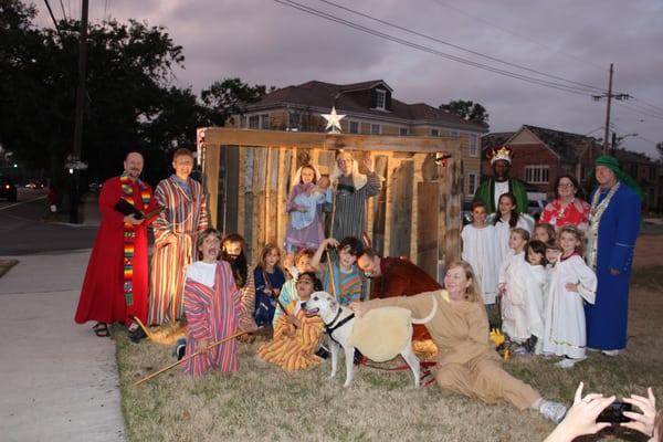 Living Nativity Christmas Pageant 2013