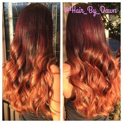 Dawn is the only one to ever dye my hair. She is so talented with color and ombres. Such great work!