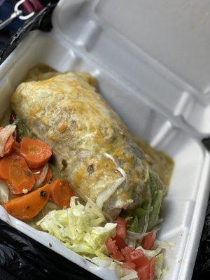 Wet Asada Burrito