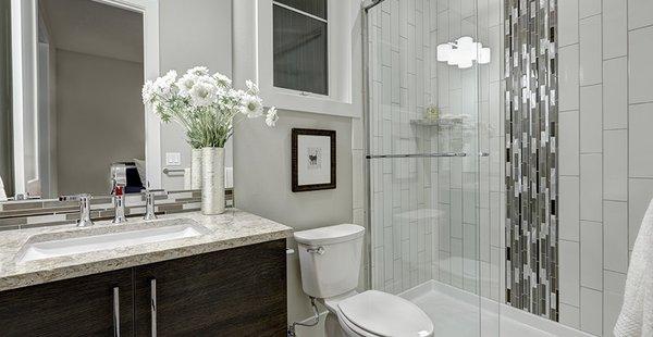 Clean bathroom in Dallas