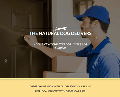 Free Local Delivery With Orders Over $59 In Our Delivery Area!