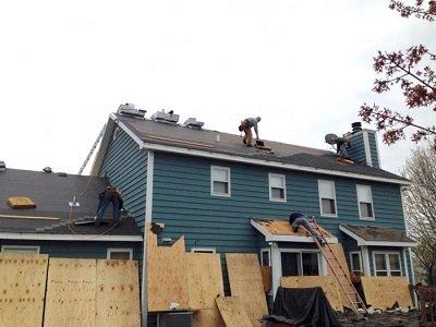 Tearing Off An Old Roof