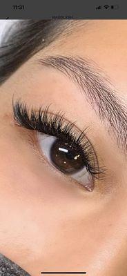 Volume eyelashes extension lash