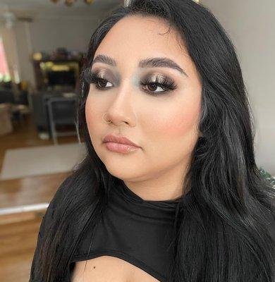 Date night makeup