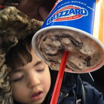 Salted Caramel Truffle Blizzard