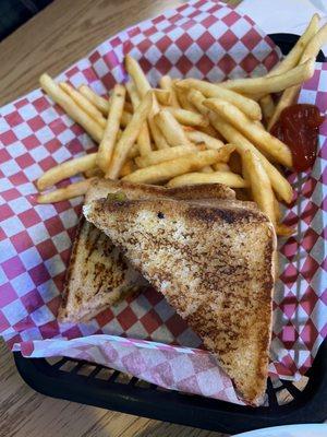 Green Chile Grilled Cheese Sandwich