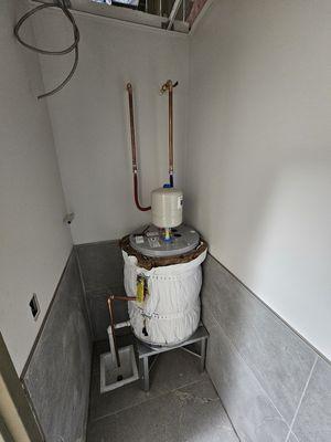 Water Heater Installation.