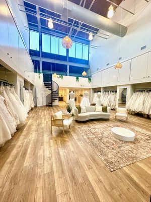 Newly Expanded Tulle Bridal located in East Mill Community of North Andover.