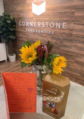 Happy patients at Cornerstone Endodontics.