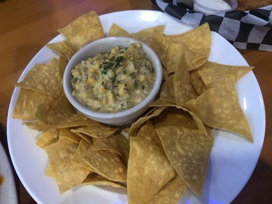 Special of the night:  Mexican Corn dip