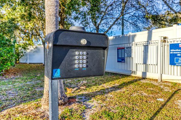 Key pad entry