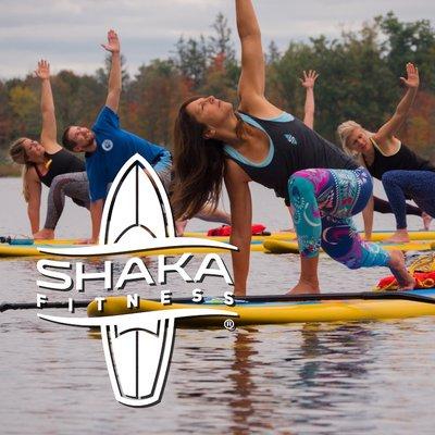 Get on board with SUP yoga and get Shakafit!