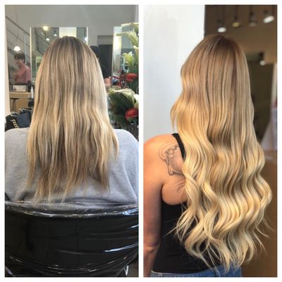 Extensions and color by austin Senior