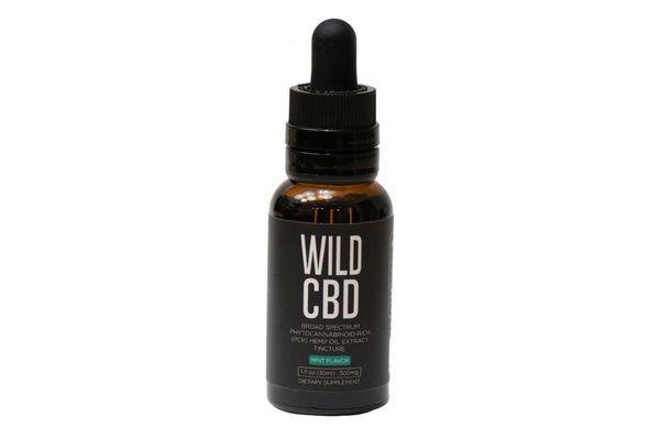 Wild CBD 500 mg tincture in a Broad Spectrum. It's delicious. 3rd party lab tested, organically farmed, FDA food grade facility.