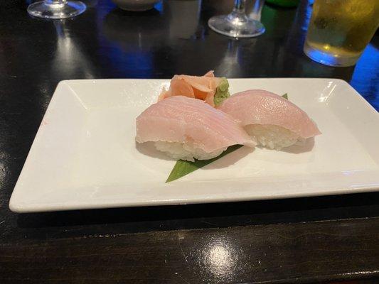 Yellowtail nigiri  sushi