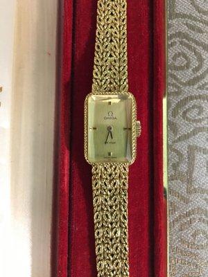 Ladies Omega Solid Gold 14K