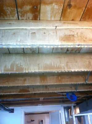 Ceiling joist before