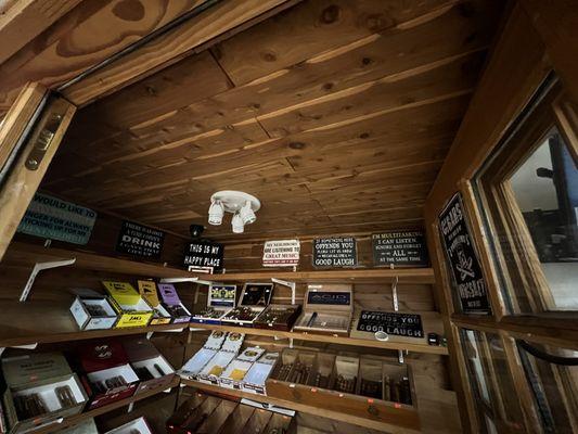 our cigar room