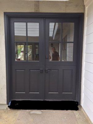 Pair 30 inch Dutch Doors