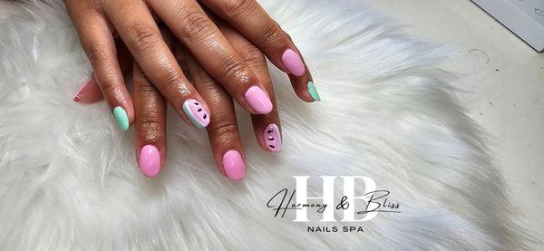 Cool off with a sweet treat at Harmony & Bliss Nails Spa.