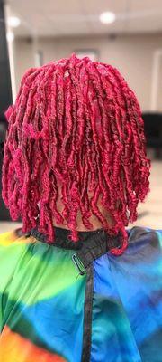 Loc maintenence  and fun color