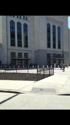 Yankee Stadium parking lot