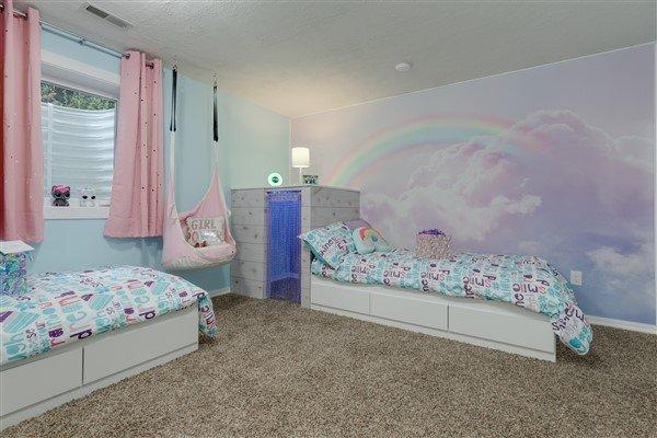 Rainbow Bedroom Makeover