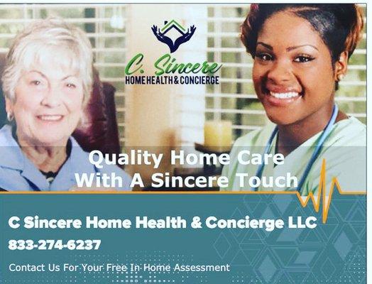 C Sincere HomeHealth & Concierge